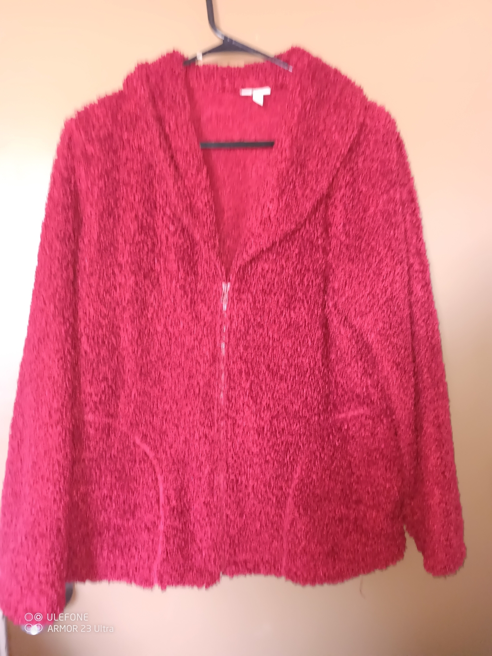 J. Jill Red Cardigan Sweater – Size L